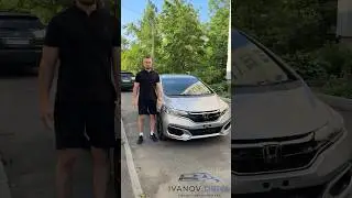 Honda Fit 2017 , классный хэтчбэк из Японии.