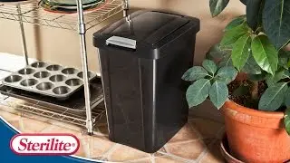 Корзина для мусора Sterilite TouchTop&trade; емкостью 7,5 галлонов