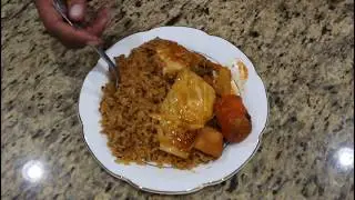 AFRICAN SENEGALESE JOLLOF RICE WITH CHICKEN