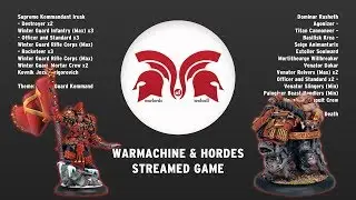 Irusk2 vs Rasheth - Warmachine & Hordes Mk3 Battle Report 22/09/2017