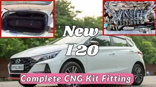 Hyundai I20 NLine CNG 💊 Kit Installation | i20 Sports 2024 Model CNG 💊 Kit Fitting | Mr.Mechanic