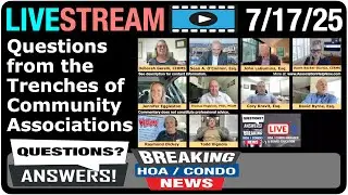 Questions from the Trenches of Community Associations