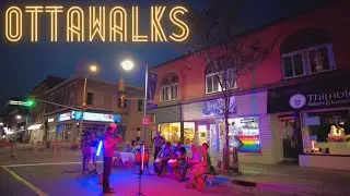 Friday Night Bank Street Cruise - Downtown Ottawa's Open street project - Centretown August 2021