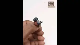mini clay bird #miniclayproject #claymodel #youtubeshorts #claybird #claycraft ##miniature #minibird