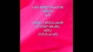 T. Mills- Stupid boy Lyrics