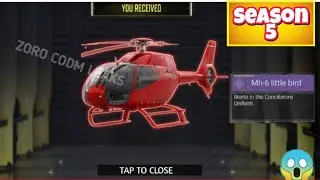 CODM SEASON 5 LEAKS | CODM SEASON 5 BATTLE PASS REWARDS | COD Mobile Season 5 New Helicopter