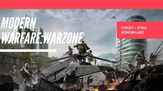 5700XT + 3700X: Warzone Benchmark 1080p