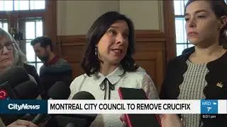 Montreal to remove crucifix from city council