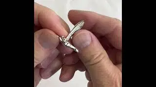 Kangaroo Cufflinks Silver 3D Design Aussie Cool Jay Pins #cufflinks #jewelry #cosplay #australia