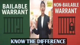 Bailable vs Non- Bailable Warrant | Simple  Explanation in Legal Terms 👩&zwj;⚖️
