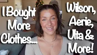 I CAN'T STOP BUYING CLOTHES SO LETS DO A HAUL// Aerie, Wilson, Ulta And More!