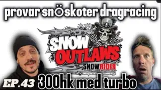 dragracing med skoter, 300hk & turbo