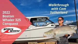 2022 Boston Whaler 325 Walkthrough with Cameron Sutherland
