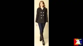 Women's Navigator Navy Pea Coat
