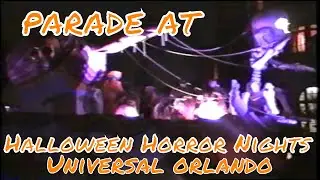 Halloween Horror Nights PARADE from 2000 Universal Studios Orlando AMAZING HHN floats