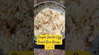 Double Egg Fried Rice Recipe | Easy and Fluffy Indian Fried Rice |MM YTC #eggfriedrice #recipe #food
