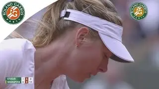 Maria Sharapova v Samantha Stosur Highlights - Women's Round 3 2015 - Roland Garros