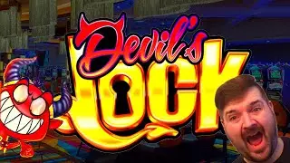 GRAND FINALE On HIGH LIMIT Devil's Lock Slot Machine!