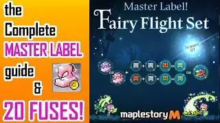 MASTER LABEL: Полное руководство и 20 ПРЕДОХРАНИТЕЛЕЙ в Maplestory M!
