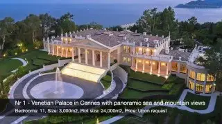 TOP 10 Finest Luxury Properties in the World 2016 by Verzun