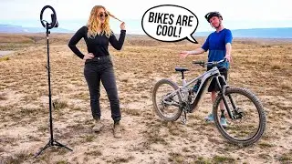 I Took A TikToker Mountain Biking For The First Time!
