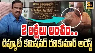 2 లక్షలు లంచం.. ACB arrests Deputy Commissioner Ravikumar while taking bribe | Samayam Tv