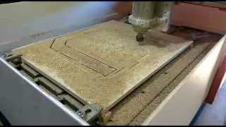 Раскрой фанеры на ЧПУ станке KS-100