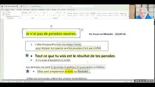938-Je n'ai pas de pensées neutres. Leçon 16.