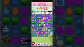 Candy Crush Saga Level 1101 NO BOOSTERS ✅🔄 Passed on First Try&trade; 15 BUBBLEGUM