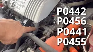 Коды ошибок системы улавливания паров топлива Toyota Prius (легкое исправление)