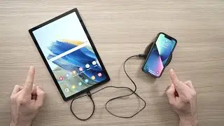 Charge your Phone From your Samsung Galaxy Tab A8 Tablet (Wireless)
