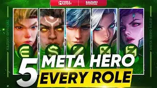 TOP 5 META HERO FOR EACH ROLE | MOBILE LEGENDS SEASON  24