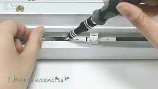 Yoolax Panel Track Blind Extension Track Installation Introduction
