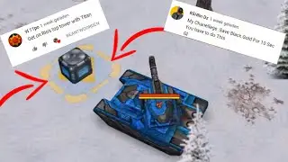 Tanki Online Challenges #2 - Save a Black GoldBox?!