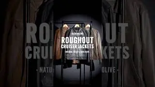 Our New Roughout Cruiser Jackets 🔥 #thursdayboots #rugged #mensjacket #roughout
