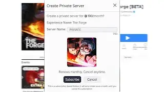 Roblox The Forge КАК ПОЛУЧИТЬ ЧАСТНЫЕ СЕРВЕРЫ (СДЕЛАЙТЕ ЭТО СЕЙЧАС)