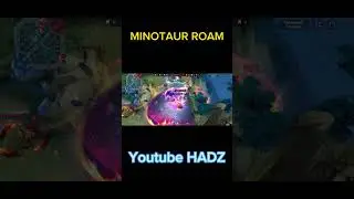 MINOTAUR ROAM - Mobile Legends #shorts #mobilelegends #mlbb #minotaur #minotaurmobilelegends