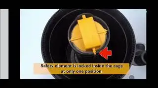 JCB BS4 , HOW TO CHANGE AIR FILTER ????