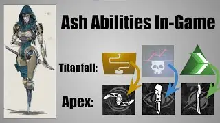 Ash Abilities Gameplay! Titanfall 2 vs Apex Legends Gameplay