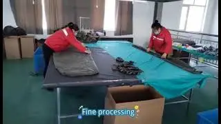 Our sleeping bag factory. Take you right inside the factory. Know about the production process!