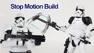 First Order Stormtrooper Executioner Bandai 1/12 Star Wars Model Kit | Stop Motion Build