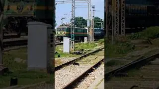 WAG9 to the Rescue 🛟🛟🛟 #railwaycontent #passengertrain #railway #indianrailways #railtrack #railways