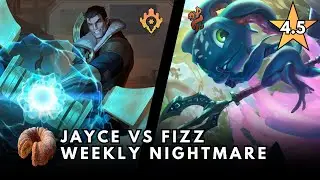 Jayce vs 4.5 ⭐ Fizz Weekly Nightmare | Legends of Runeterra, The Path of Champions