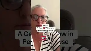 POV: Gen X Widow in Perimenopause Tries to Be Nice&hellip; Fails Hilariously 😂 #WidowHumor #widowspeak