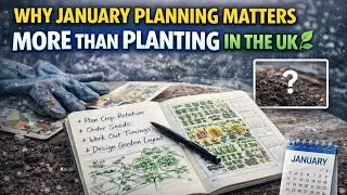 🎥 ✅ 🌿 Why January Planning Matters More Than Planting in the UK 🗓️ | Smart Gardening for Success