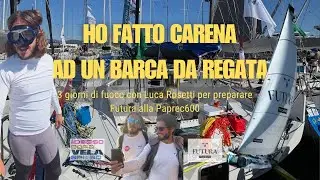 HO FATTO CARENA A UNA BARCA DA REGATA OCEANICA