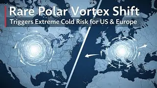 Rare Polar Vortex Shift Triggers Extreme Cold Risk for US & Europe #PolarVortex #ExtremeCold