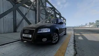 POV drive in Beamng.Drive. AUDI A3 2013