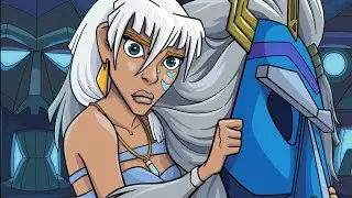 Happy Colour - Colour by Number. Atlantis: The Lost Empire - Princess Kida Holding An Ancient Relic