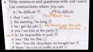 WILL  PART 1 - NEW ENGLISH FILES - PRE INTERMEDIATE - UNIT 3B - GRAMMAR